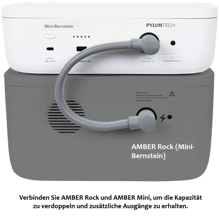 Verbindung Amber Mini und Rock