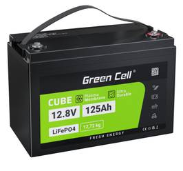 Baterie LiFePO4 12,8V 125Ah Green Cell CAV13