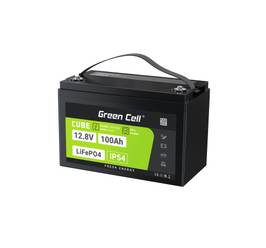 Baterie LiFePO4 12,8V 100Ah Green Cell CUBE (1280Wh)