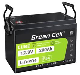 Batéria LiFePO4 12,8V 200Ah Green Cell (2560Wh)