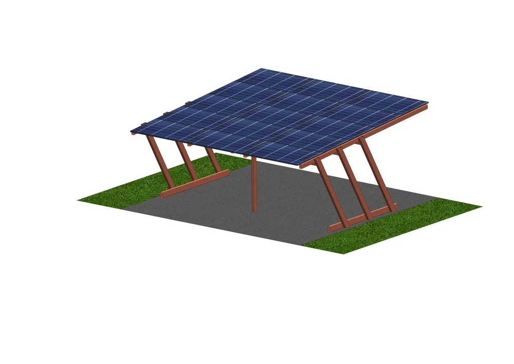 Carport RC2 Double - oceľová konštrukcia