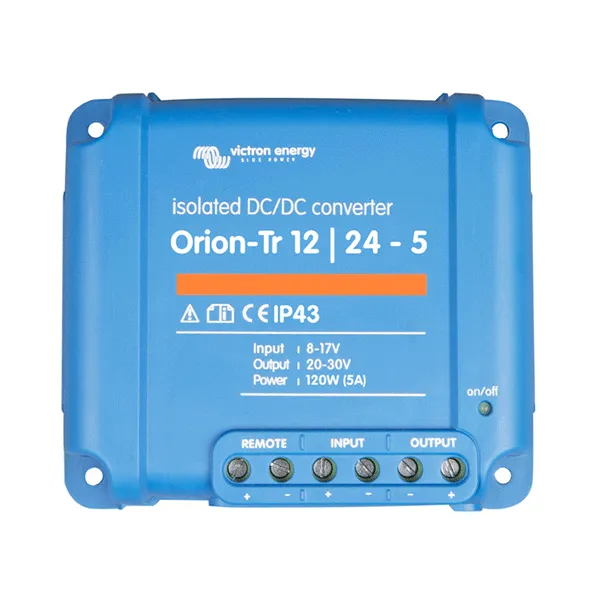 Konvertor DC/DC Orion-Tr 12/24V-5 120W IP43 izolovaný