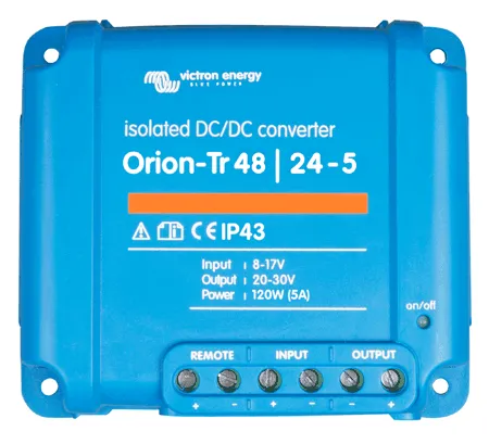 Konvertor DC/DC Orion-Tr 48/24V-5A 120W IP43 Izolovaný