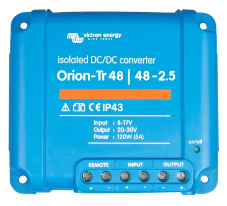 Konvertor DC/DC Orion-Tr 48/48V-2,5A 120W IP43 Izolovaný