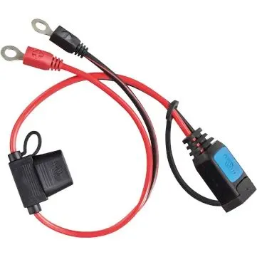 Kábel s okami M8 a 30A poistkou k nabíjačkám BluePower IP65
