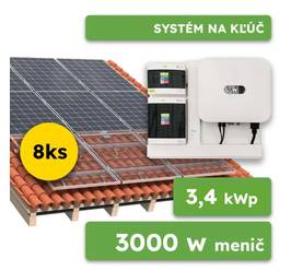 On-grid Huawei 3,4kWp 3-fáz systém na kľúč