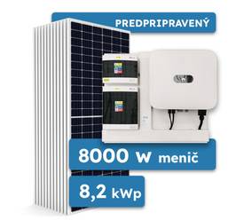 On-grid Huawei 8,6kWp 3-fáz predpripravený solárny systém