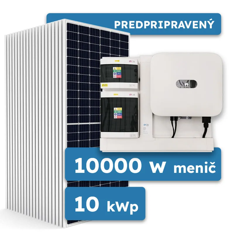 On-grid Huawei 10,32kWp 3-fáz predpripravený solárny systém