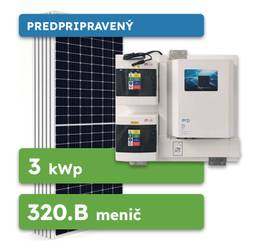 Solar Kerberos 320.B 3kWp predpripravený solárny systém na ohrev vody