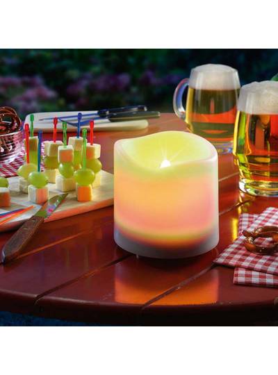 Solar LED Deko-Kerze Esotec Kerzenlicht 102079