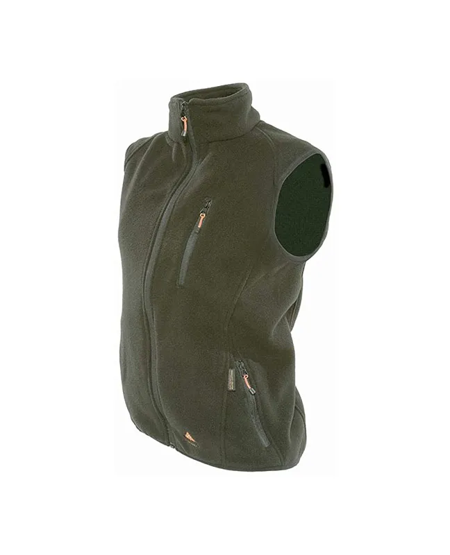 Vyhrievaná vesta Alpenheat FIRE-FLEECE veľkosť 3XL olivovozelená