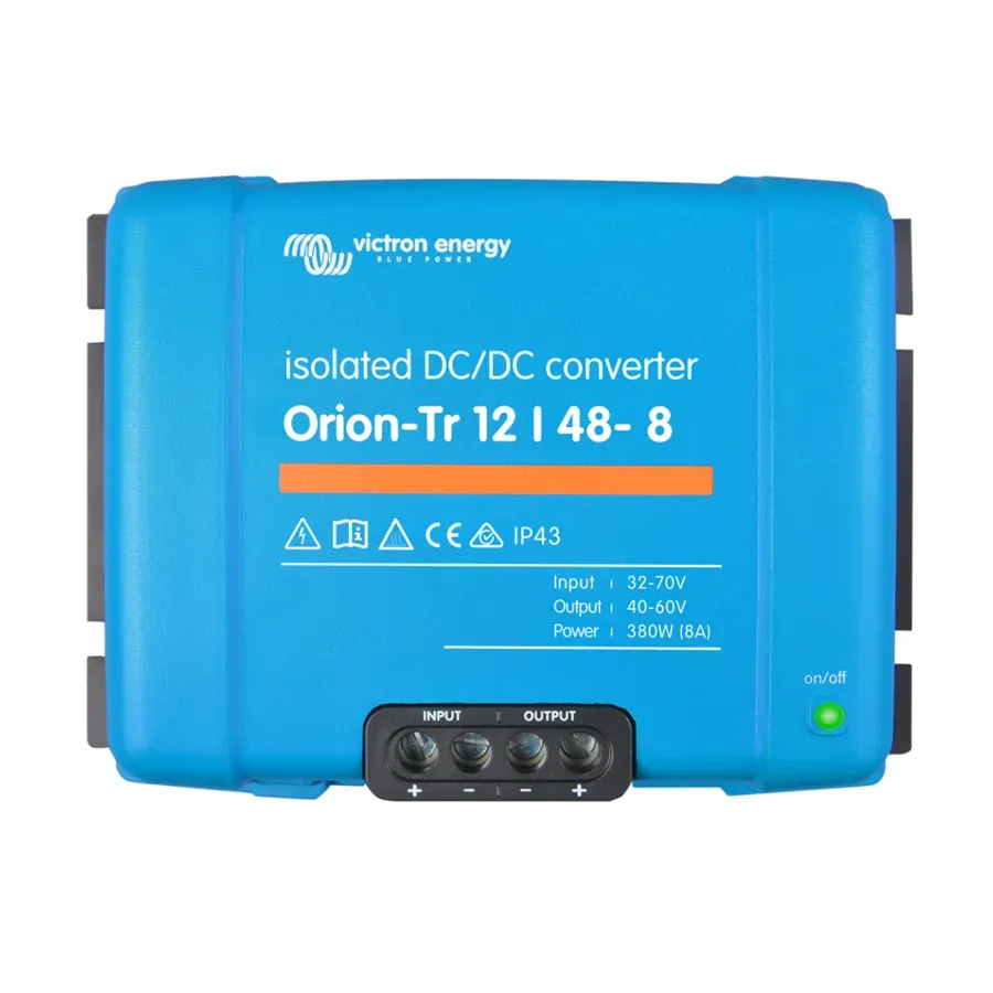 Konvertor DC/DC Orion-Tr 12/48V-8A 380W IP43 izolovaný