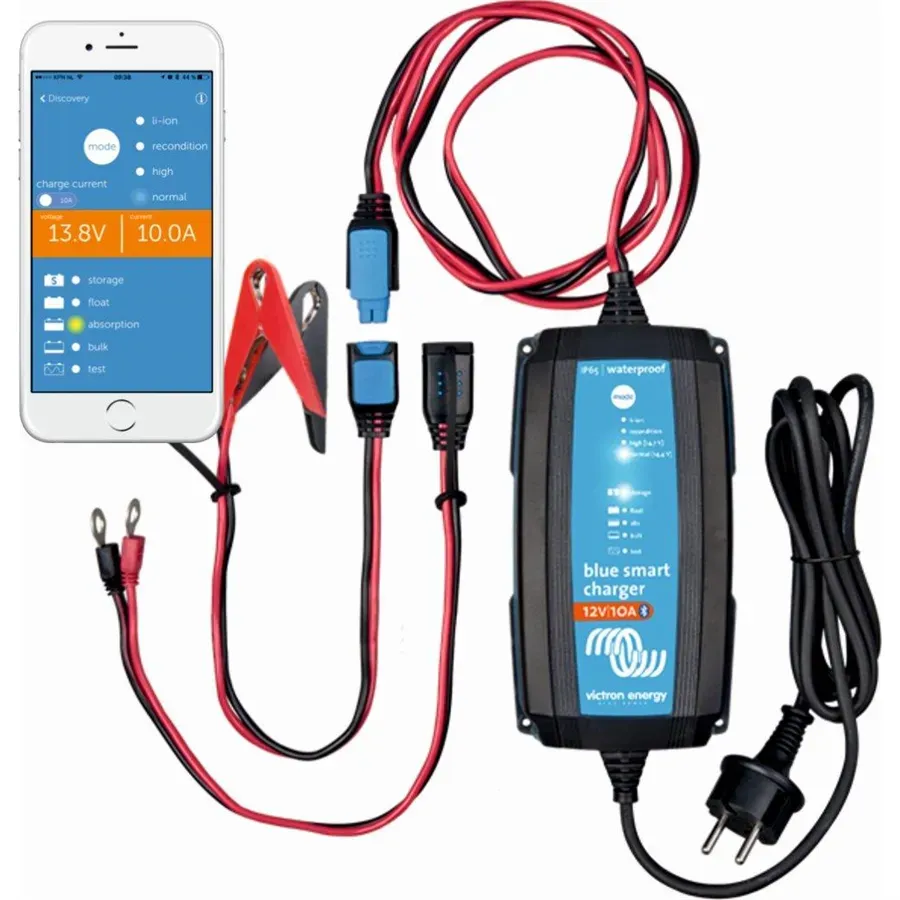 Nabíjačka autobatérií BlueSmart 12V 25A IP65 s DC konektorom