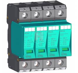 Zvodič prepätia AC T2 Kiwa 82.004 4P 280V/40kA