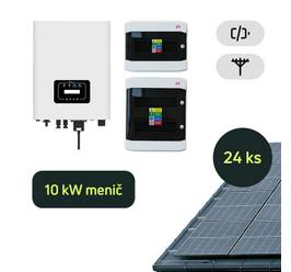 On-Grid Deye 10,32kWp 3-fáz systém na kľúč