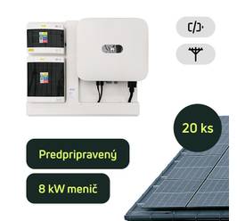 Zelená Solidarita - On-grid Huawei 8,7 kWp 3-fázový predpripravený solárny systém s naším dopojením