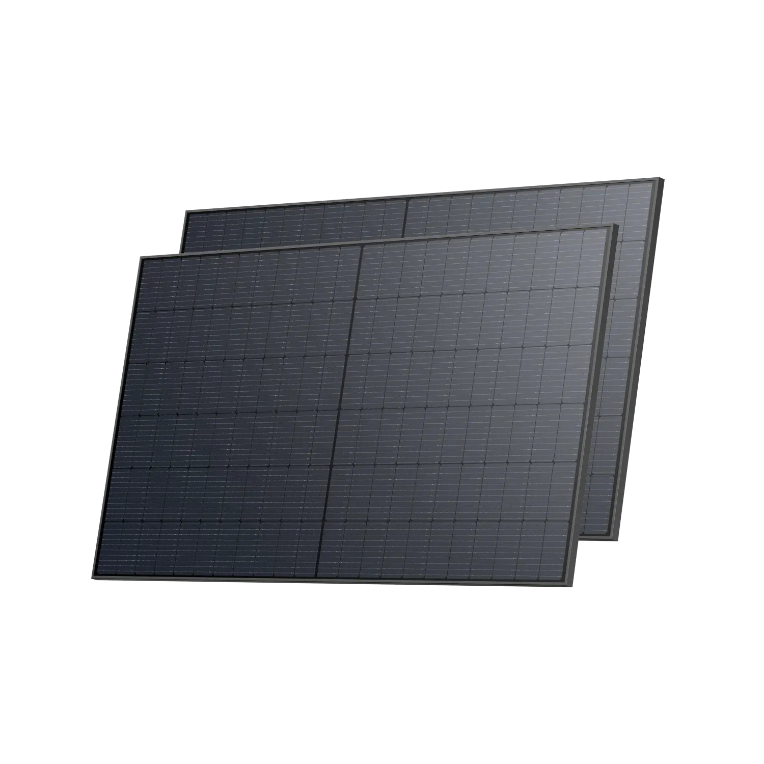 EcoFlow 2x520Wp pevný solárny panel