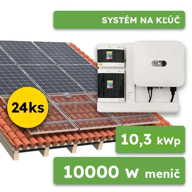 Zelená Solidarita - On-grid Huawei 10,44kWp 3-fáz systém na kľúč