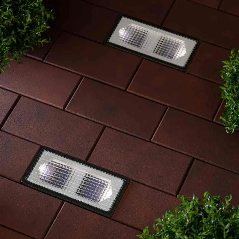 4x Solárne dlaždicové osvetlenie SolarCentre Paverlight (sada 8 svetiel)