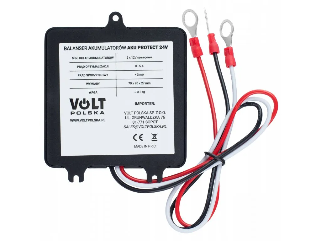 Batériový balancér Aku Protect VOLT Polska 24V - LiFePo4, Gel, AGM