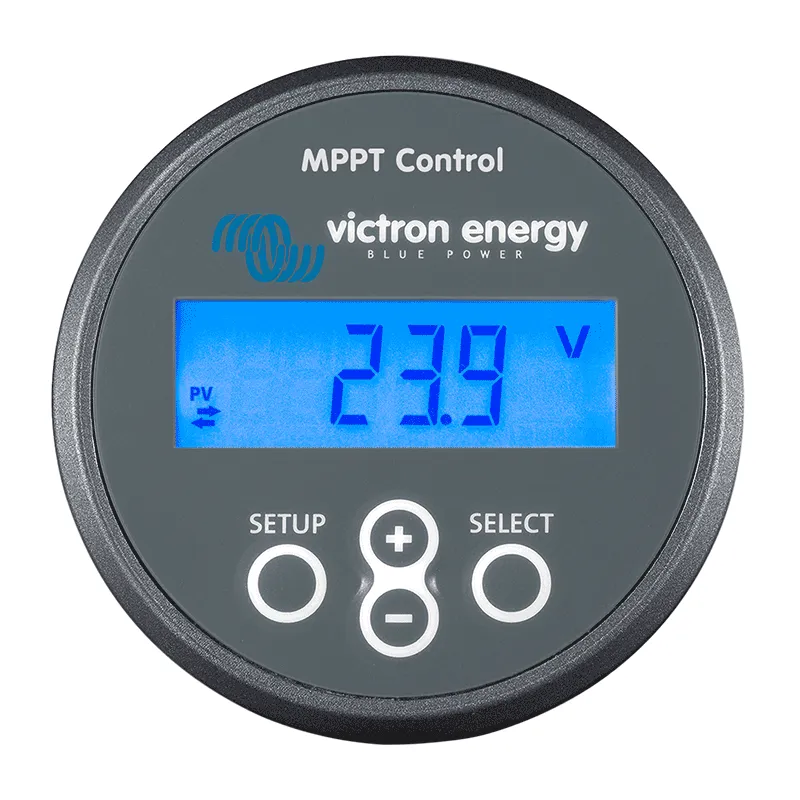 Displej MPPT regulátorov Victron Energy
