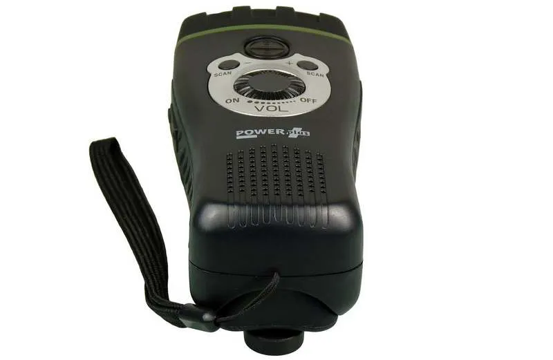 Dynamo LED baterka a rádio POWERplus Wolf