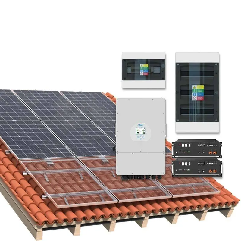 Hybrid Deye 10,32kWp 9,6kWh 3-fáz systém na kľúč