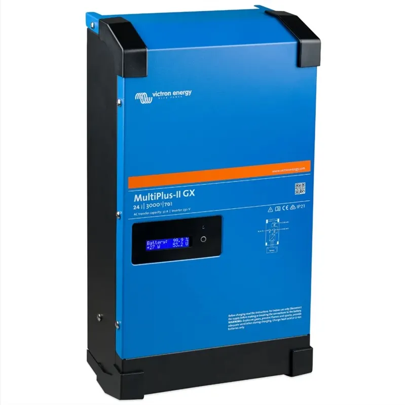 Hybridný menič a nabíjačka Victron Energy MultiPlus-II GX 24V/3000VA/70A-32A