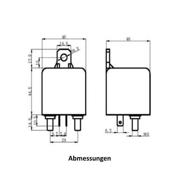 Izolačné relé Westech WT662 12V 120A