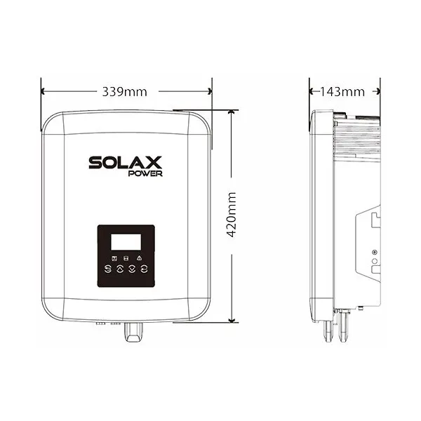 Jednofázový menič napätia Solax Boost X1-3.0-T-D(L) WiFi 3.0
