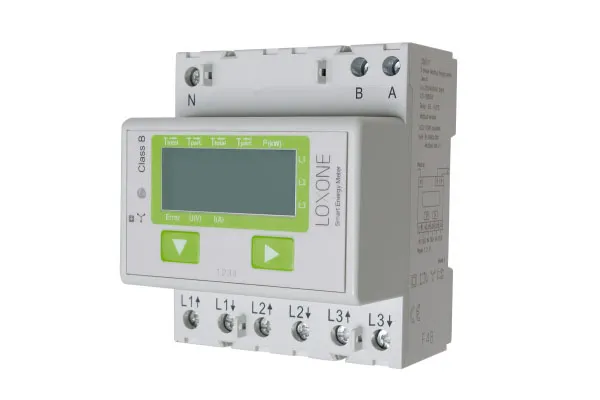 Loxone 3-fázový elektromer (Modbus)
