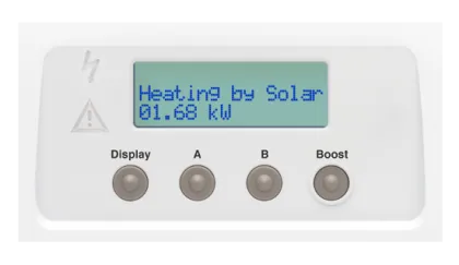 Regulačný systém na reguláciu prebytkov z FVE SOLAR IBOOST+