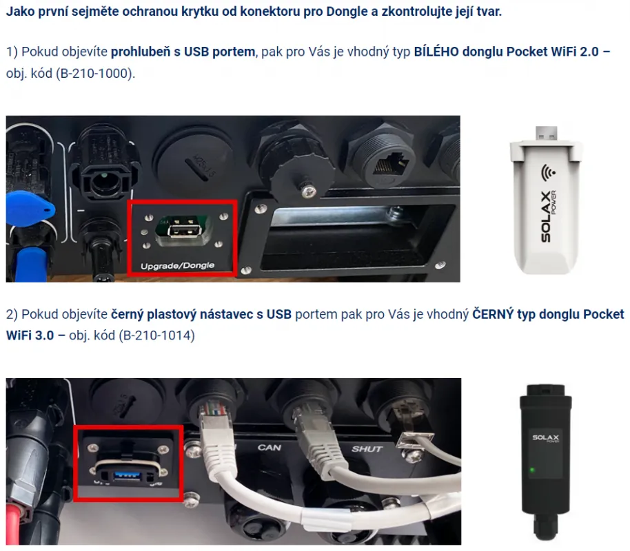 Solax Pocket Dongle LAN 3.0