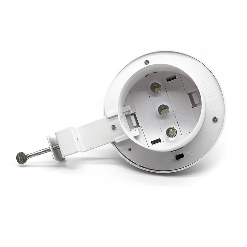 Solárna 3 LED lampa na odkvap / plot