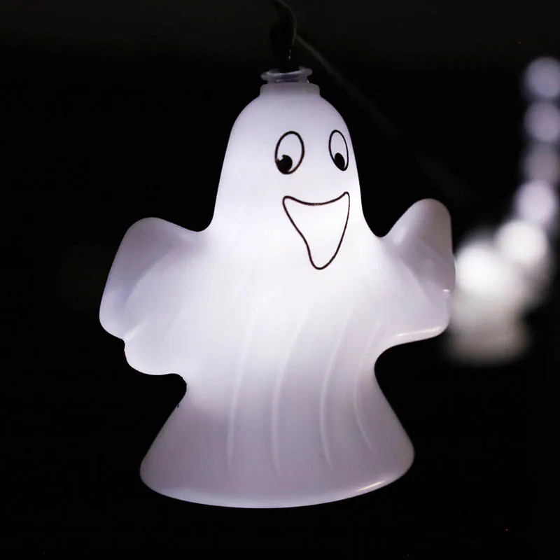 Solárna LED reťaz SolarCentre Halloween Ghost - 20 svetiel