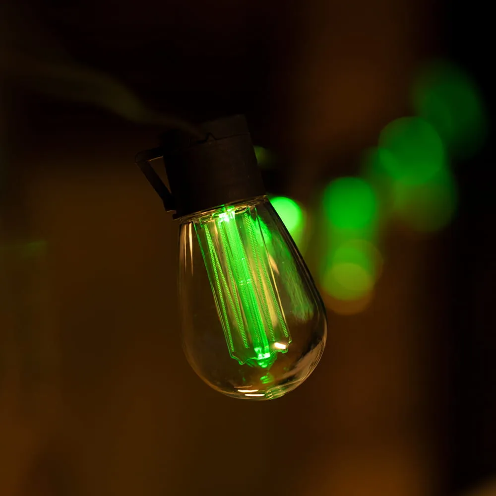 Solárna LED reťaz SolarCentre Smart Festoon s USB - 50 svetiel