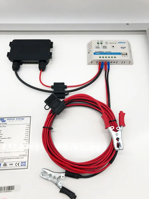 Solárna nabíjačka autobatérií 185W 12V