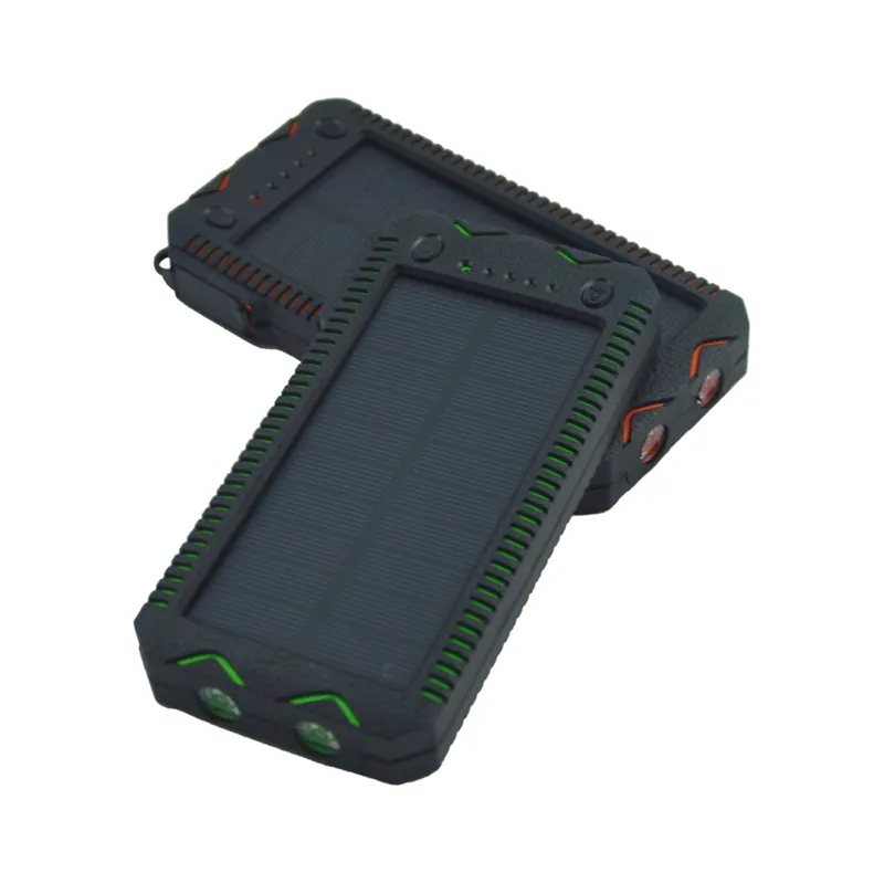 Solárna powerbanka 1W 12000mAh S12000G zelená