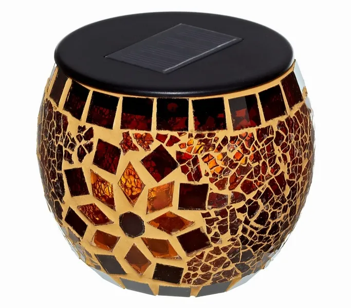 Solárna stolová lampa Esotec Brilliant 102066
