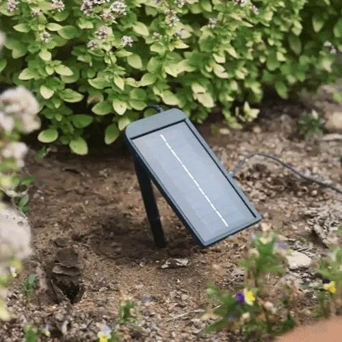 Solárna svetelná reťaz s USB Lumify Solarcentre - 300 LED / 30m studená biela