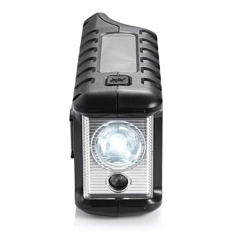 Solárne rádio Midland ER300 s dynamom a LED baterkou