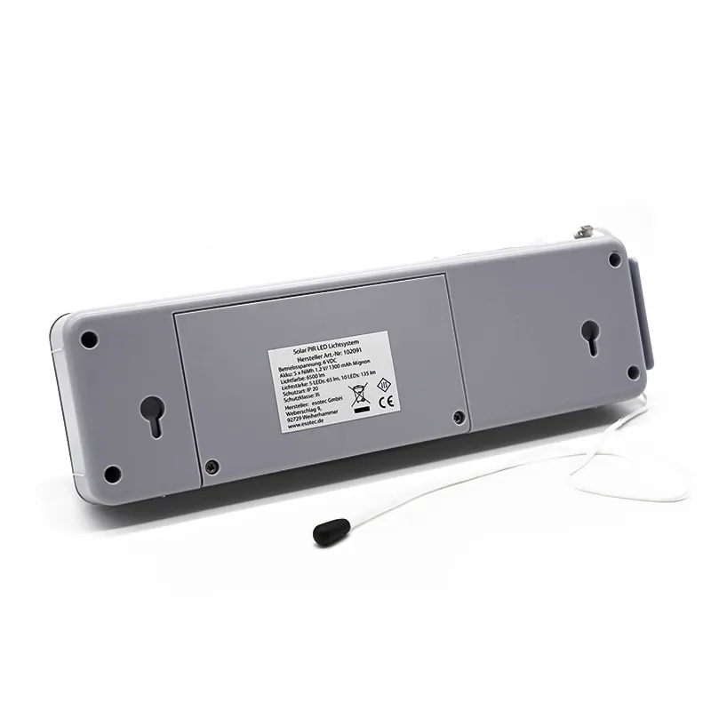 Solárny 10 LED systém Esotec 102091 s PIR senzorom aj vypínačom