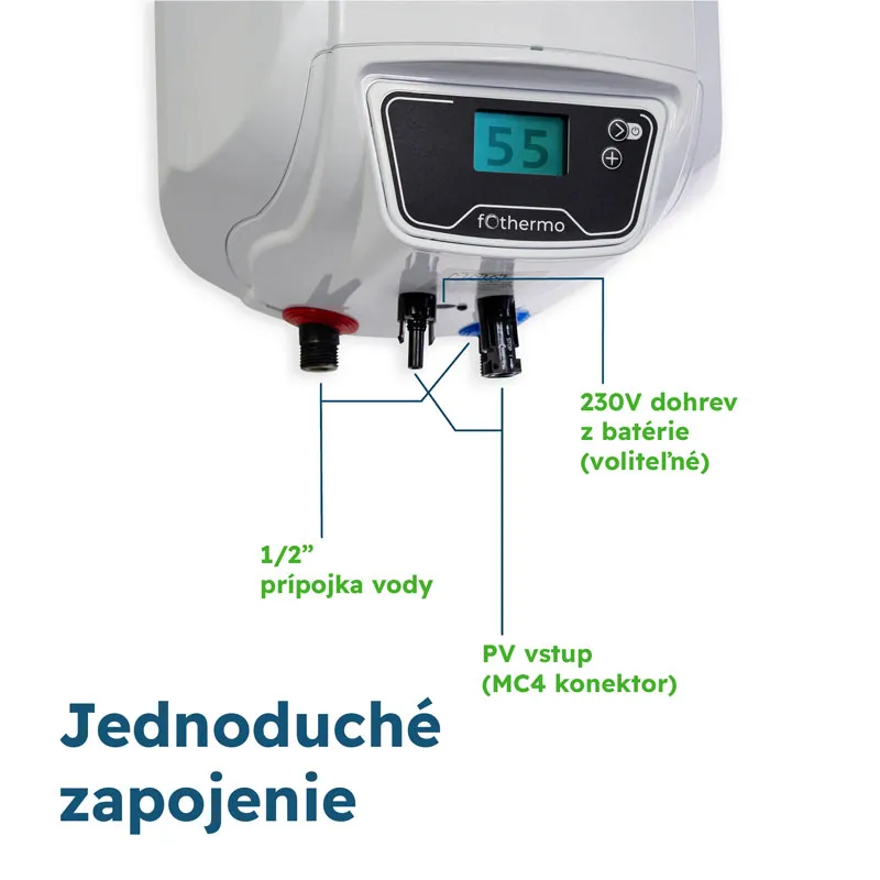 Solárny ohrev vody Fothermo PVB-10