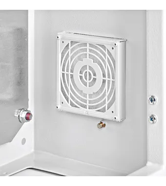 Ventilátor s filtrom IP54, 230V AC + Výstupný filter