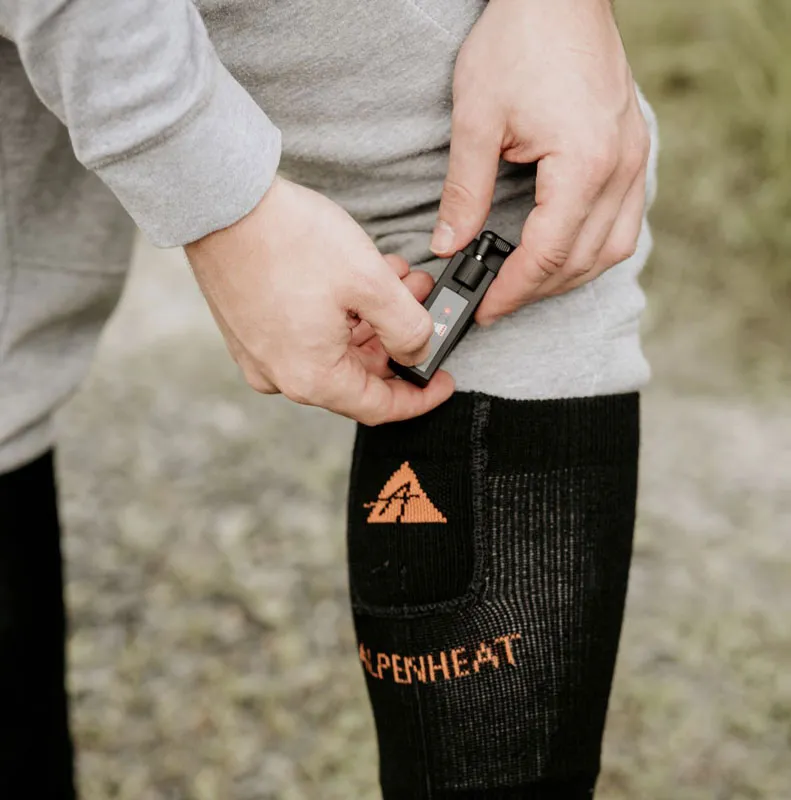 Vyhrievané ponožky Alpenheat FIRE-SOCKS bavlna veľkosť L