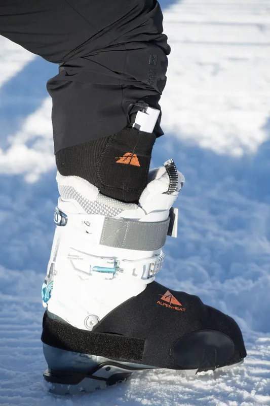 Vyhrievané ponožky Alpenheat FIRE-SOCKS bavlna veľkosť S
