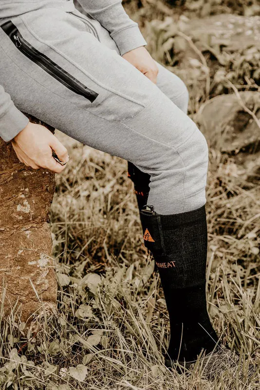 Vyhrievané ponožky Alpenheat FIRE-SOCKS vlna veľkosť XL (APP)