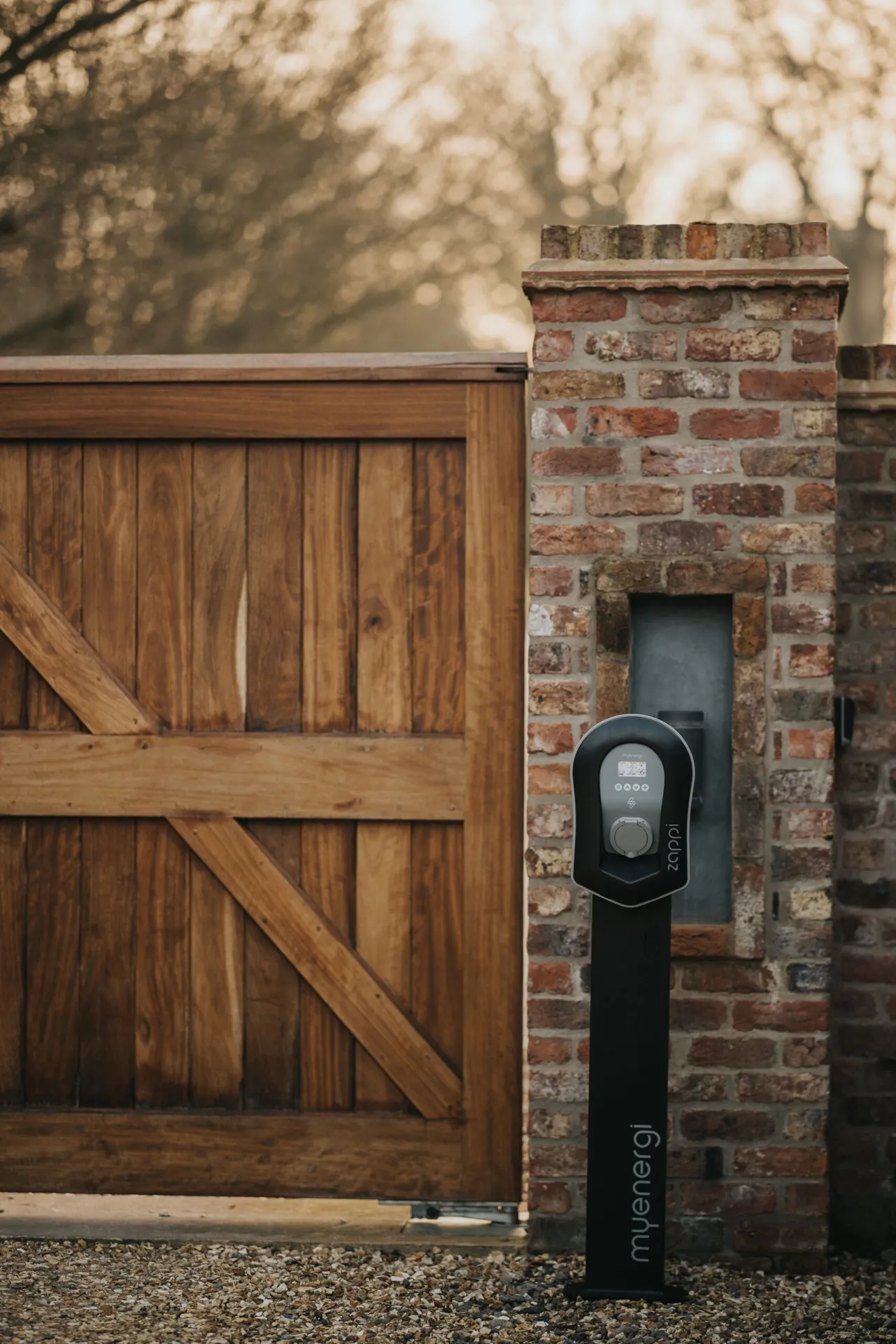 Wallbox Zappi zásuvka 11-22kW biela (typ 2)