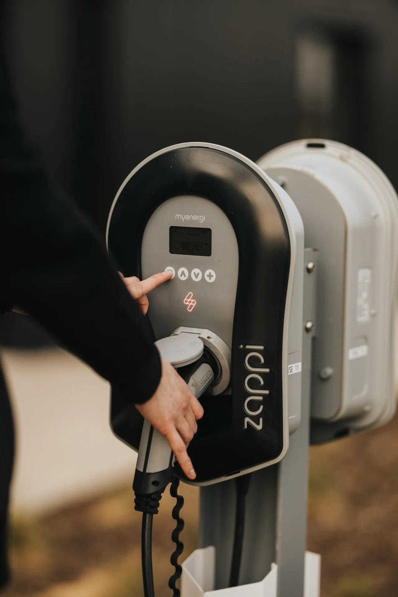 Wallbox Zappi zásuvka 11-22kW čierna (typ 2)