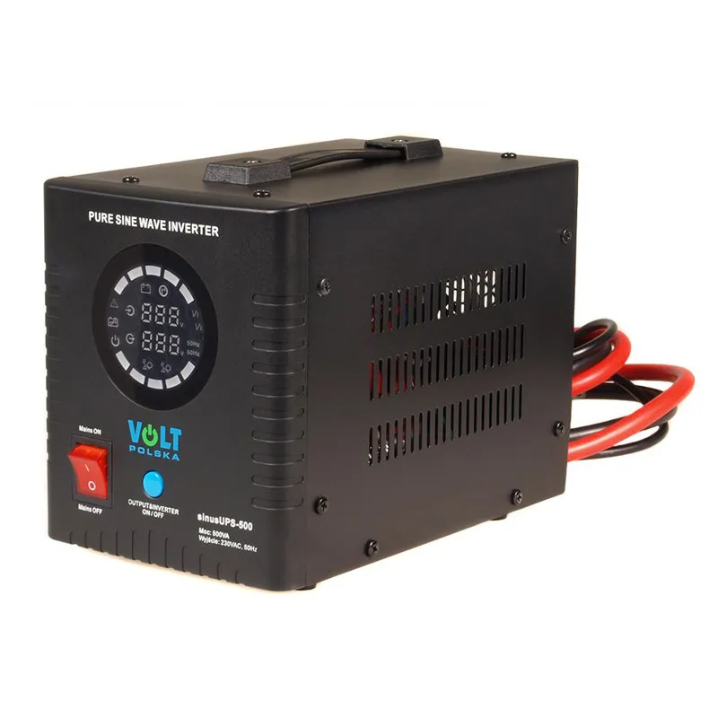 Záložný zdroj ZZ20 12V 230V 300W sínusový - čierna
